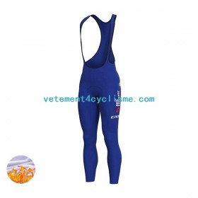 Homme Collant à Bretelles Hiver Thermal Fleece 2022 Team BikeExchange-Jayco N001